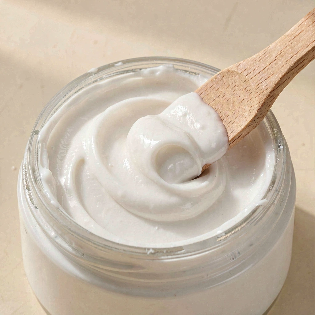 Textura de crema de noche