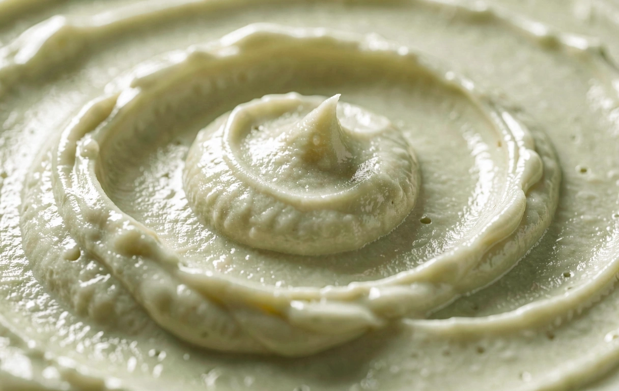 Textura de crema para piel seca